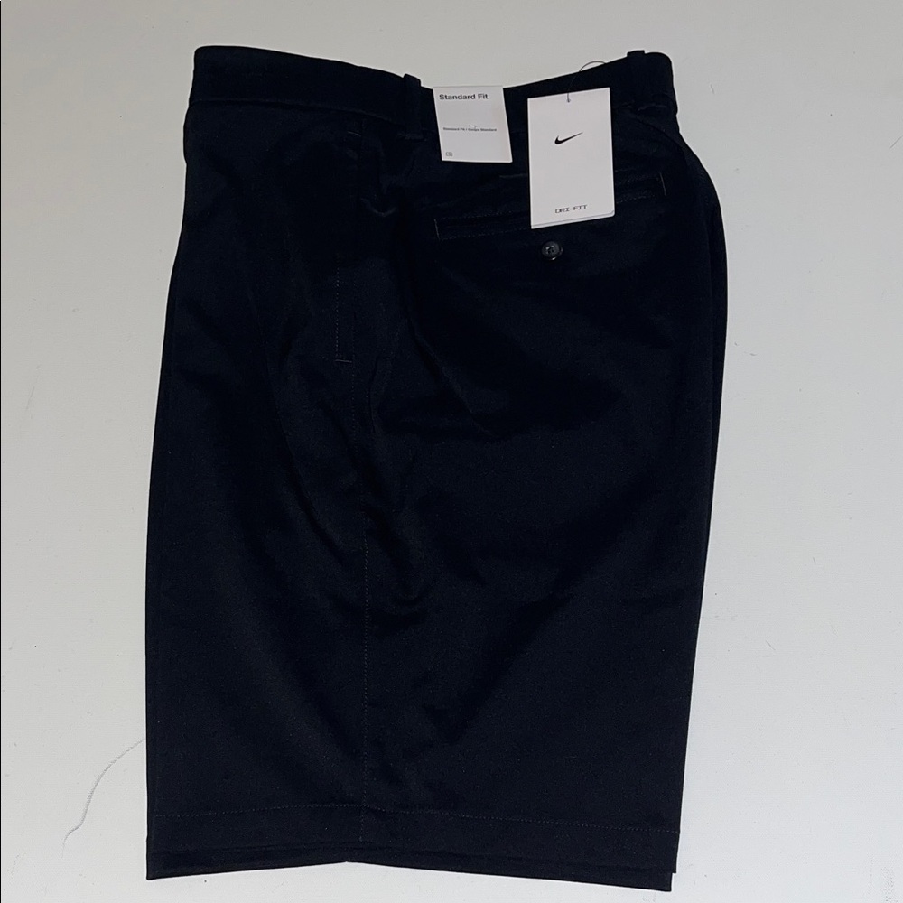 Nike Golf Shorts Mens 34 Core Flex Shorts  Black Chino dri-fit 10" NWT  $65